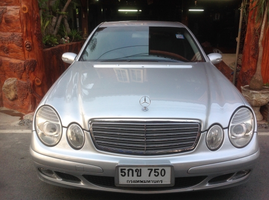 ขายBENZ E220 WDB211 CDI (ดีเซล) 2200cc เครื่องดี ประหยัดน้ำมันมากๆ รถสวยพร้อมใช้งาน