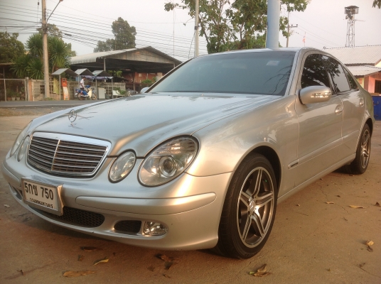 ขายBENZ E220 WDB211 CDI (ดีเซล) 2200cc เครื่องดี ประหยัดน้ำมันมากๆ รถสวยพร้อมใช้งาน