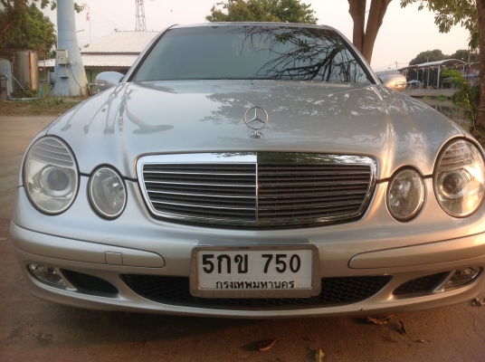 ขายBENZ E220 WDB211 CDI (ดีเซล) 2200cc เครื่องดี ประหยัดน้ำมันมากๆ รถสวยพร้อมใช้งาน