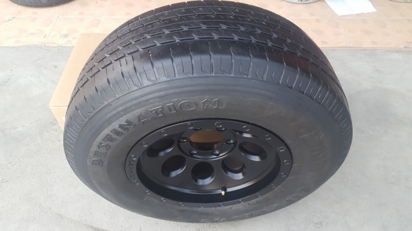 ล้อใหม่ หยดน้ำ ขอบ16 6รู139 พร้อมยางเปอร์เช็น 4 ล้อ