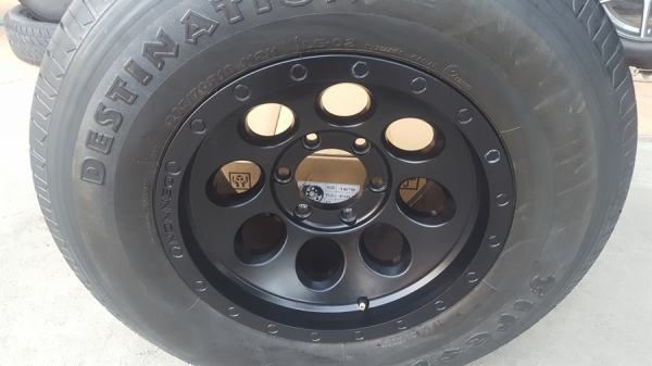 ล้อใหม่ หยดน้ำ ขอบ16 6รู139 พร้อมยางเปอร์เช็น 4 ล้อ