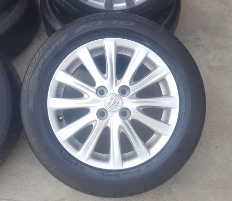 ขายล้อTOYOTA VIOS 12ก้าน  ยางปี14   4 ล้อ