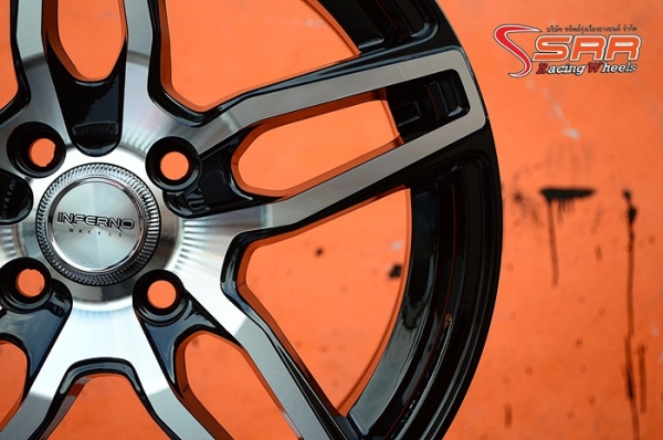 ล้อแม็กซ์ INFERNO CRQ915 ขอบ15 นิ้ว วงละ 2,750 บาท