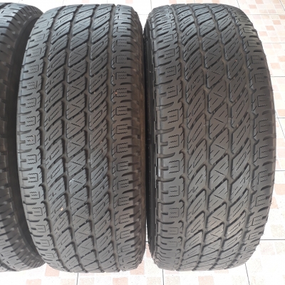 ยาง 265-65-17 NITTO DURA GRAPPLER ปี15 ดอกท่วม 1ชุด 4,500 ยาง 265-65-17 NITTO DURA GRAPPLER ปี15 ดอกท่วม 1ชุด 4,500