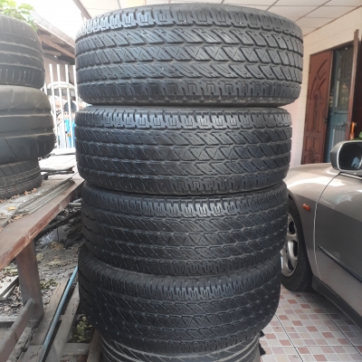ยาง 265-65-17 NITTO DURA GRAPPLER ปี15 ดอกท่วม 1ชุด 4,500 ยาง 265-65-17 NITTO DURA GRAPPLER ปี15 ดอกท่วม 1ชุด 4,500