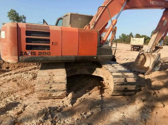 ขาย 1,650,000 HITACHI ZX 200-5 G 10,000 ชม. เครื่องดี ปั้มแรง เอวแน่น ไฟฟ้าครบ ช่วงล่างเต็ม  แอร์เย็น เอกสารแจ้งจำหน่าย รถอยู่ ชัยภูมิ 090-772-3710 090-772-3708