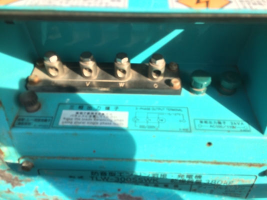 ขายเครื่องเชือมสนาม Welding Generator Denyo TLW-300SSWK มือ2 เก่าญี่ปุ่น