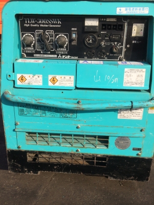 ขายเครื่องเชือมสนาม Welding Generator Denyo TLW-300SSWK มือ2 เก่าญี่ปุ่น
