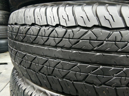 ขายยางDUNLOP 255/70R16 ยางสัปดาห์ที่16ปี17 ดอกยางสวยสดไม่มีปะ จำนวน 1 ชุด