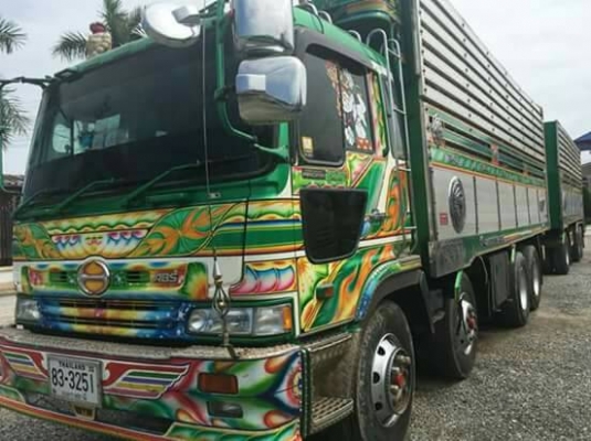 ขาย HINO โปรเฟีย เครื่อง P11 320 แรง พ่วงแม่ลูกกระบะเนียมคอกเกษตร อู่ พงษ์ไพบูลย์