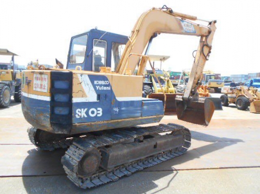 ขายแม็คโคร KOBELCO SK 03 FROM JAPAN(อาร์มพิเศษ) พร้อมใช้งาน นำเข้าจากต่างประเทศ ติดต่อ 063-9316985 ID LINE : 0639316985 ครับ
