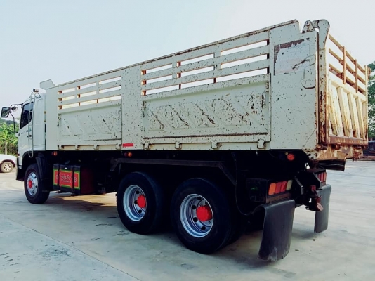 Hino 344 แรง ปี 53 แม่เดี่ยวกระบะดัมพ์สามมิตร เบรคน้ำมัน มีระบบลากพ่วง ยางดี พร้อมใช้งาน ทะเบียนพร้อม