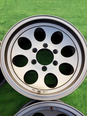 ขายล้อหยดน้ำ ขอบ 16 กว้าง 8" ออฟลบ 10 สีเทากัลสวยๆ