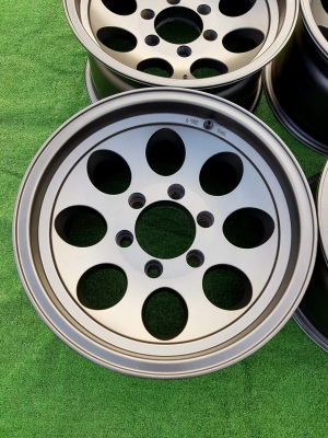 ขายล้อหยดน้ำ ขอบ 16 กว้าง 8" ออฟลบ 10 สีเทากัลสวยๆ