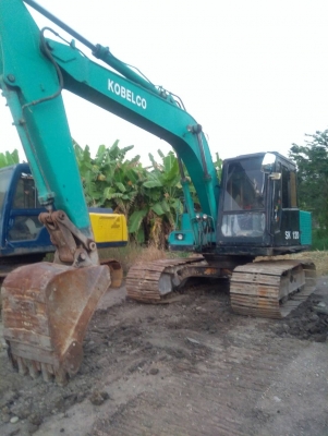 รถแบคโฮ KOBELCO SK120 MARK 2 เครื่องดี ปั๊มแรง โซ่หนา เอวแน่น แอร์เย็น ระบบสมบูรณ์ พร้อมใช้งาน