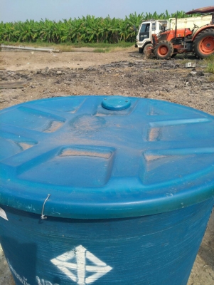 ถังน้ำดื่ม 500 ลิตร มีฝาปิดถังพร้อม ของใหม่ ผ่านมอก.สำหรับอุปโภค-บริโภค