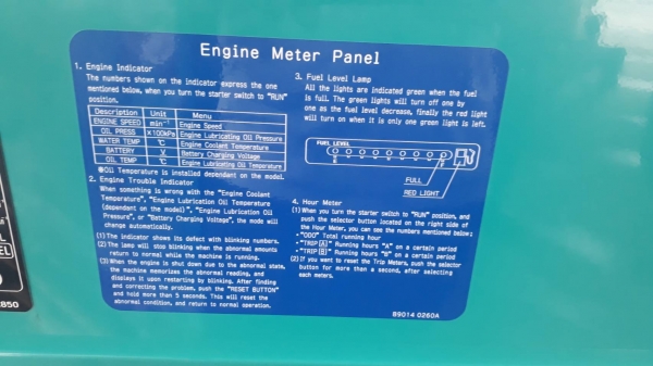เครื่องปั่นไฟ DENYO รุ่น DCA-100ESI มือ 1 เครื่องปั่นไฟ DENYO รุ่น DCA-100ESI มือ 1