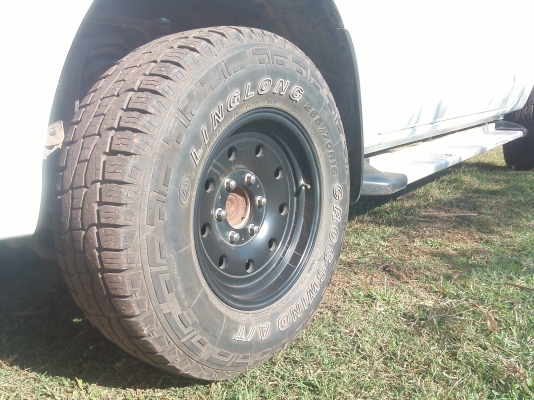 ++ ขอแลกล้อและยาง mazda BT50  เดิมๆ