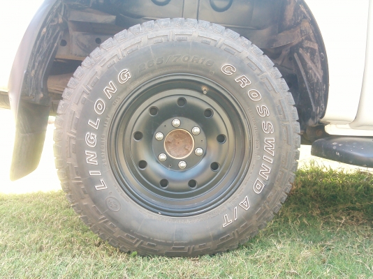 ++ ขอแลกล้อและยาง mazda BT50  เดิมๆ