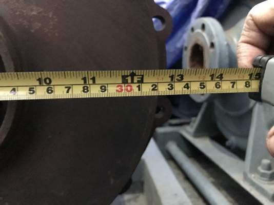 ขายปั้มน้ำหอยโข่ง Ebara 80x65FSK ขนาดเข้า 3นิ้ว ออก 2.5นิ้ว ใบพัดทองเหลือง รุ่นใบพัดใหญ่ส่งน้ำไกล ชนมอเตอร์ 15HP. 380V สภาพสวยเดิมๆ พร้อมใช้งาน มี 5ชุดครับ