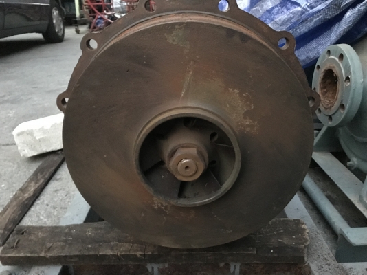 ขายปั้มน้ำหอยโข่ง Ebara 80x65FSK ขนาดเข้า 3นิ้ว ออก 2.5นิ้ว ใบพัดทองเหลือง รุ่นใบพัดใหญ่ส่งน้ำไกล ชนมอเตอร์ 15HP. 380V สภาพสวยเดิมๆ พร้อมใช้งาน มี 5ชุดครับ