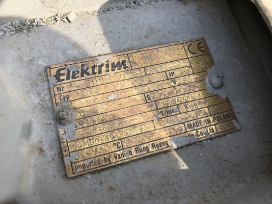 ขายปั้มน้ำหอยโข่ง Ebara 80x65FSK ขนาดเข้า 3นิ้ว ออก 2.5นิ้ว ใบพัดทองเหลือง รุ่นใบพัดใหญ่ส่งน้ำไกล ชนมอเตอร์ 15HP. 380V สภาพสวยเดิมๆ พร้อมใช้งาน มี 5ชุดครับ