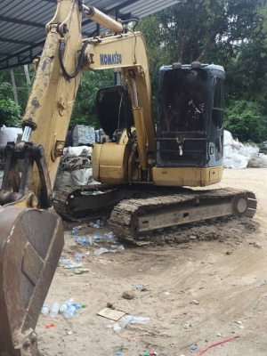 รถแบคโฮ KOMATSU PC - 78 US. , ( รถทำงาน 8,xxx ชม. ) สนใจติดต่อ 081 - 6079515