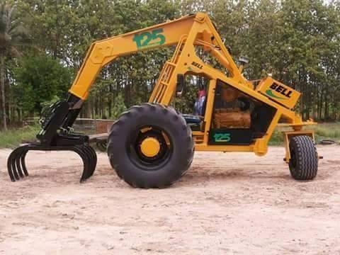 รถคีบอ้อยสามล้อ รถคีบอ้อยสามล้อ