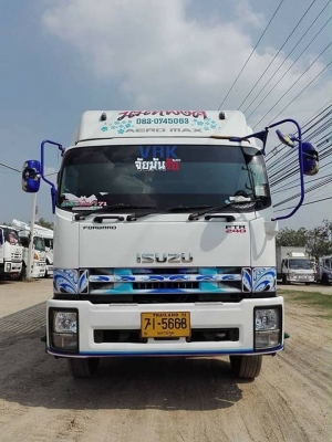 Isuzu FTR 240 แรง ปี 58 กระบะช่วงยาว 7.50 ม. ไมล์ 90,xxx พร้อมใช้งาน Isuzu FTR 240 แรง ปี 58 กระบะช่วงยาว 7.50 ม. ไมล์ 90,xxx พร้อมใช้งาน