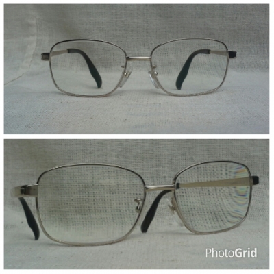 แว่นสายตายาวไททาเนียม แบรนด์หรูปาริเซียน เลนส์มัลติโค้ท +250 ใสปิ๊ง ! Authentic ANDRE VALENTINO PARI