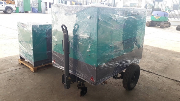 เครื่องปั๊มลม DENYO รุ่น DIS-180SS2 มือ 1