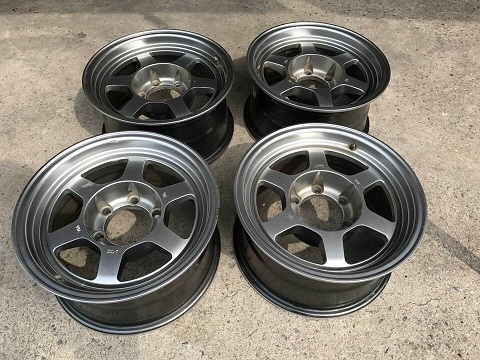 ขายล้อTE37  16x8 ออฟ0 สีบรอนเดิมๆ