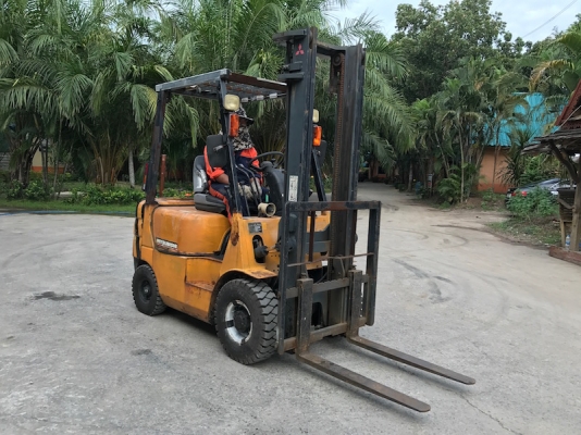 ขายFORKLIFT MITSUBISHI FG15(1.5ตัน) สวยเดิมจากญี่ปุ่น ยังไม่เคยใช้ในไทย 99,000เท่านั้น!!