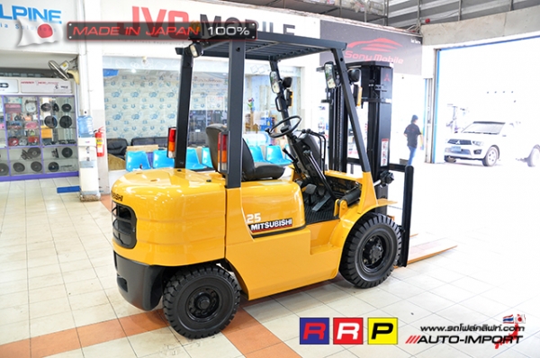 ขายรถโฟล์คลิฟท์มือสอง MITSUBISHI รุ่น FD25-F18B-07288 นำเข้าจากประเทศญี่ปุ่น 100\% ไม่เคยใช้งานในไทย ขายรถโฟล์คลิฟท์มือสอง MITSUBISHI รุ่น FD25-F18B-07288 นำเข้าจากประเทศญี่ปุ่น 100\% ไม่เคยใช้งานในไทย