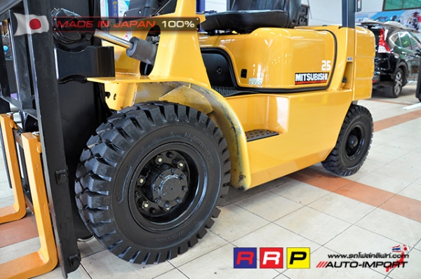 ขายรถโฟล์คลิฟท์มือสอง MITSUBISHI รุ่น FD25-F18B-07288 นำเข้าจากประเทศญี่ปุ่น 100\% ไม่เคยใช้งานในไทย ขายรถโฟล์คลิฟท์มือสอง MITSUBISHI รุ่น FD25-F18B-07288 นำเข้าจากประเทศญี่ปุ่น 100\% ไม่เคยใช้งานในไทย