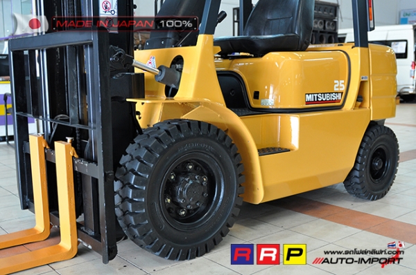 ขายรถโฟล์คลิฟท์มือสอง MITSUBISHI รุ่น FD25-F18B-07288 นำเข้าจากประเทศญี่ปุ่น 100\% ไม่เคยใช้งานในไทย ขายรถโฟล์คลิฟท์มือสอง MITSUBISHI รุ่น FD25-F18B-07288 นำเข้าจากประเทศญี่ปุ่น 100\% ไม่เคยใช้งานในไทย