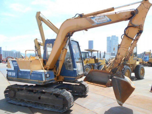 ขายแม็คโคร KOBELCO SK 03 FROM JAPAN(อาร์มพิเศษ) พร้อมใช้งาน นำเข้าจากต่างประเทศ ติดต่อ 063-9316985 ID LINE : 0639316985 ครับ