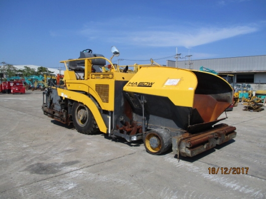 รถปูยาง SUMITOMO รุ่น HA60W-5 ปี 2004 ซีเรียล A60A5-0164 ปี 2004 รถมือสองนำเข้าจากญี่ปุ่น สภาพสวยพร้อมใช้งาน พร้อมชุดแจ้งจำหน่าย