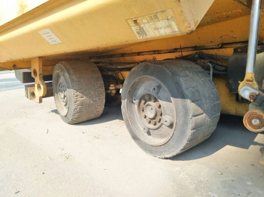 โล๊ะๆ ขายถูก รถปูยาง Demag : DF135P ปูุ6เมตร พร้อมตัวต่อ8.5เมตร เก่าญี่ปุ่น 092-929-9942