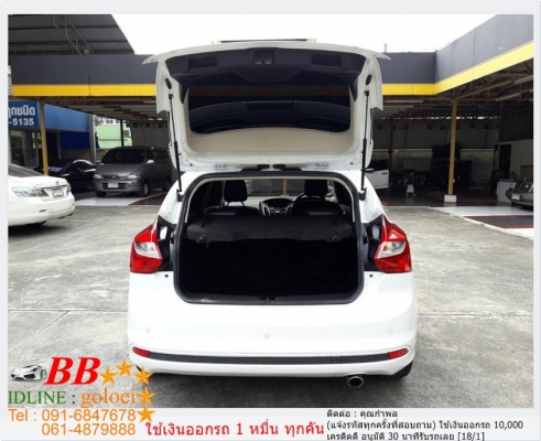 FORD FOCUS 2.0 S ตัวท๊อปสุด 2012 ใช้เงิน 10,000 บาทออกรถ