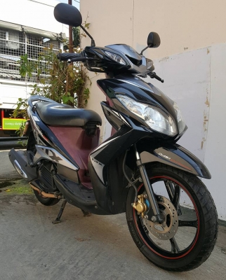 ขออนุญาติขาย YAMAHA MIO 125 GTX รุ่นไฟหน้า 2 ตา ตัว TOP ล้อแม็ก ฟรีค่าโอน