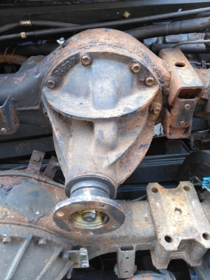 คานหน้า เพลาท้าย isuzu nkr 4wd