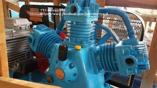 New Arrival* สินค้าใหม่แกะกล่อง*เครื่องปั๊มลมASHITA ขนาด500 ลิตร ,3 สูบ ,10HPแรง, 380V. มอเตอร์ 3 สาย(ไฟ 3 เฟส โรงงาน)ยังไม่เคยใช้งาน ราคาเพียง 34,000 บาท สนใจติดต่อ 0819337688