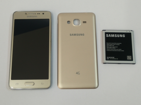 Samsung Galaxy J2 Prime สีทอง สภาพใหม่ ติดฟีล์ม มีประกันถึง มิ.ย. 61 ส่งฟรี