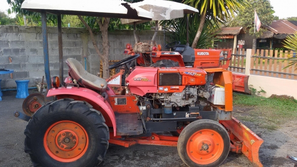 krt140 pto มีดันหน้า ผาลหลัง พร้อมใช้งาน เครื่องดี แบตพร้อม เล่มทะเบียนพร้อม