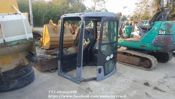 FROM JAPANหัวเก๋งรถขุด /CABIN FOR EXCAVATOR PC-228US / PC-138US / PC-128US /ราคาเพียง 16,500 บาท สนใจรีบติดต่อ 0819337688, line id 0819337688 http://www.facebook.com/panintertruck