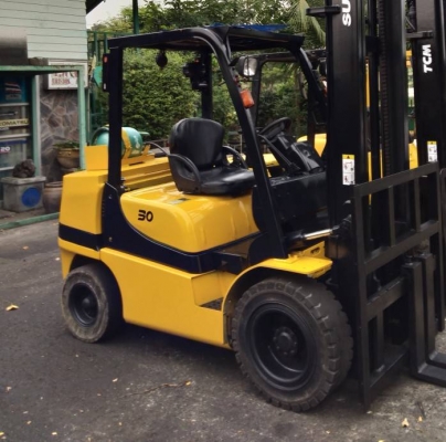 +++ ขายโฟล์คลิฟท์  SUMITOMO FG30    ขนาด  3ตัน  เครื่องยนต์เบนซิน  แก๊ส  เสา  3  เมตร  เกียร์ออโตเมติค   งา 1,350  มม.  ยางตันใหม่ครับ