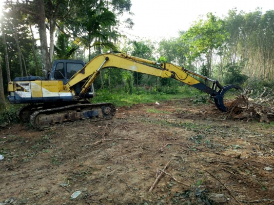 ขายรถแบคโฮ KOBELCO SK120-/// เอกสารอินวอย ไม่มีระบบไฟ ราคา 600000