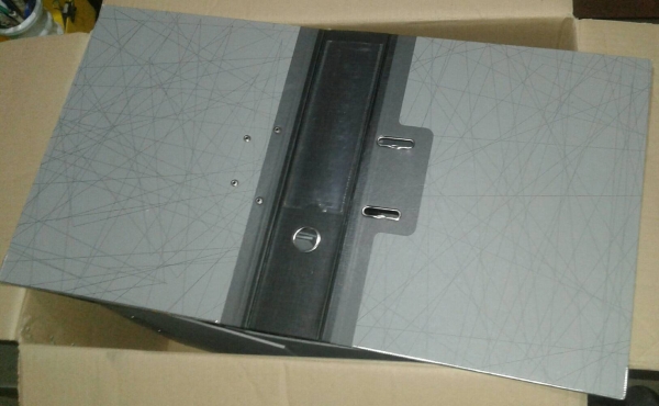 แฟ้มสันกว้างมือสอง ตราช้าง 120 เอฟ ขนาดสัน 7 ซม. สภาพดี แฟ้มสันกว้างมือสอง ตราช้าง 120 เอฟ ขนาดสัน 7 ซม. สภาพดี