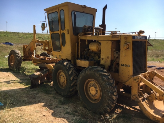 เกรดเดอร์ CAT 14 G  รถสวยพร้อมใช้ แอร์เย็น ใช้งานน้อย สภาพเดิม ๆ เอกสารเล่มทะเบียน